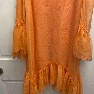 ALICE & OLVIA peach dress